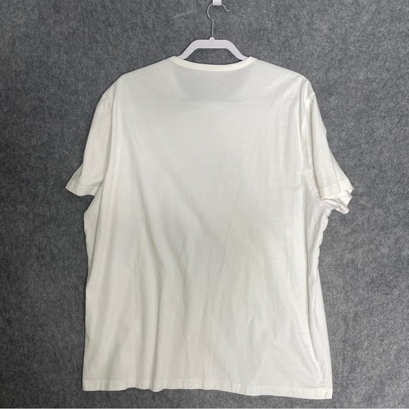 Calvin Klein Men's XL White Graphic Tee Casual Modern Cotton T-Shirt - Picture 5 of 6